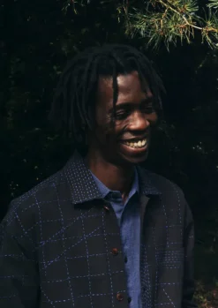 TOAST Shirts*Abstract Embroidered Kantha Shirt