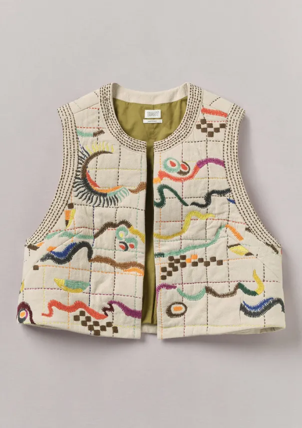 Women TOAST Coats & Jackets*Abstract Hand Embroidered Gilet