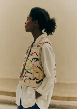 Women TOAST Coats & Jackets*Abstract Hand Embroidered Gilet