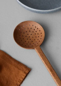 TOAST Tableware*Acacia Wood Slotted Spoon