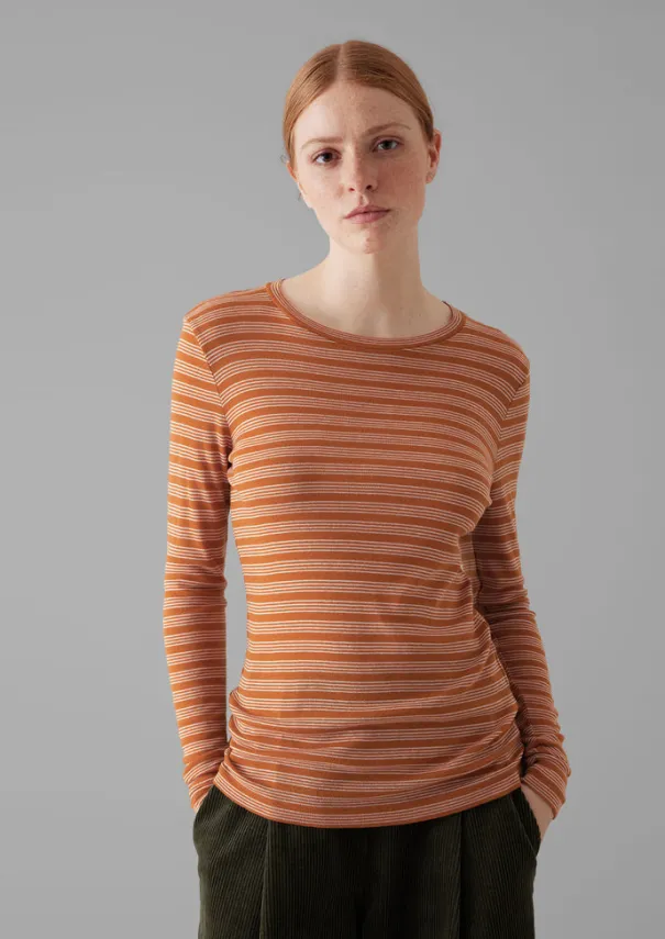 Women TOAST Jersey|Tops & Tees*Agnes Stripe Wool Lyocell Tee