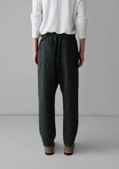 TOAST Linen|Trousers*Alfie Garment Dyed Herringbone Trousers