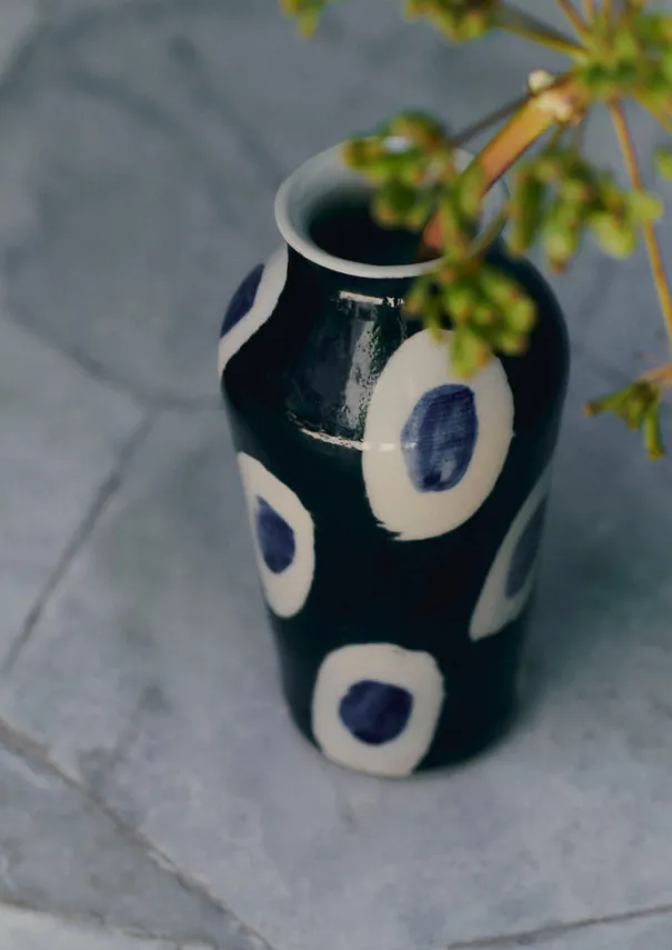 TOAST Decorative Pieces|Ceramics*Ali Hewson Cobalt Dash Vase