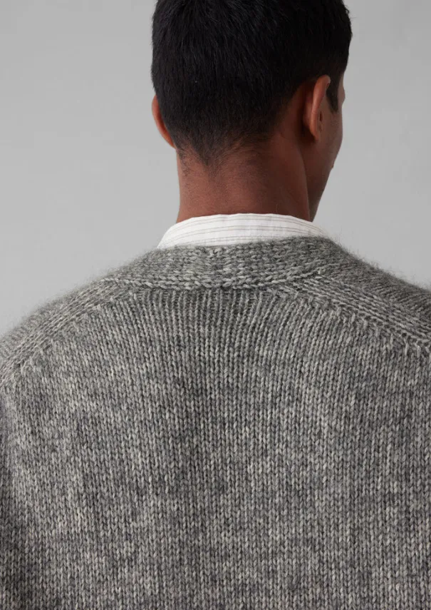 TOAST Knitwear*Alpaca Wool V-Neck Cardigan