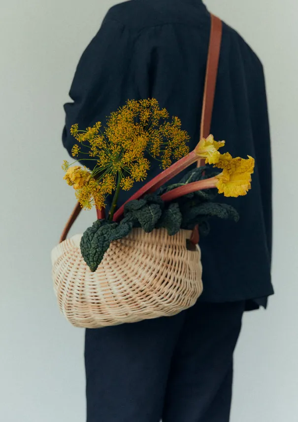 TOAST Outdoor|Baskets*Amy Krone Oval Foraging Tote