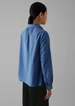 Women TOAST Shirts|Tops & Tees*Anja Check Cotton Shirt