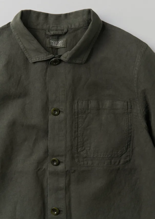 TOAST Workwear|Coats & Jackets*Arlo Garment Dyed Herringbone Jacket