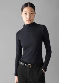 Women TOAST Jersey|Tops & Tees*Aster Wool Lyocell High Neck Tee