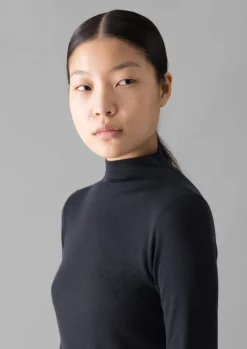 Women TOAST Jersey|Tops & Tees*Aster Wool Lyocell High Neck Tee