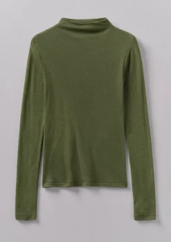 Women TOAST Jersey|Tops & Tees*Aster Wool Lyocell High Neck Tee
