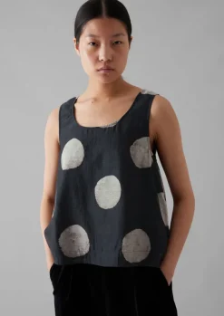 Women TOAST Tops & Tees*Batik Dot Print Tank Top