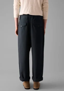 TOAST Trousers*Bill Cotton Wide Leg Trousers