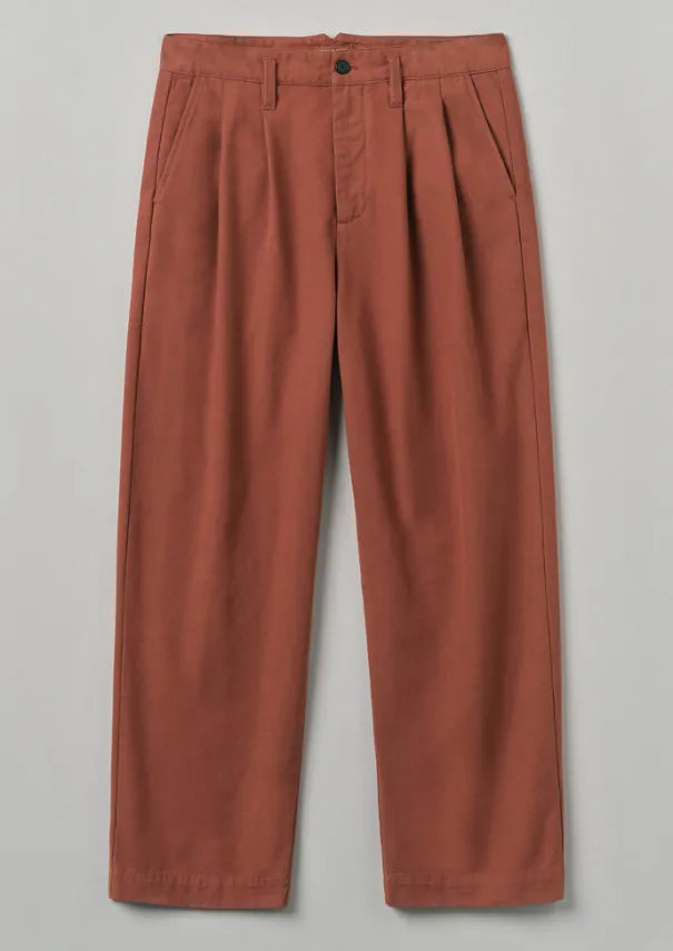 TOAST Workwear|Trousers*Bill Cotton Wide Leg Trousers