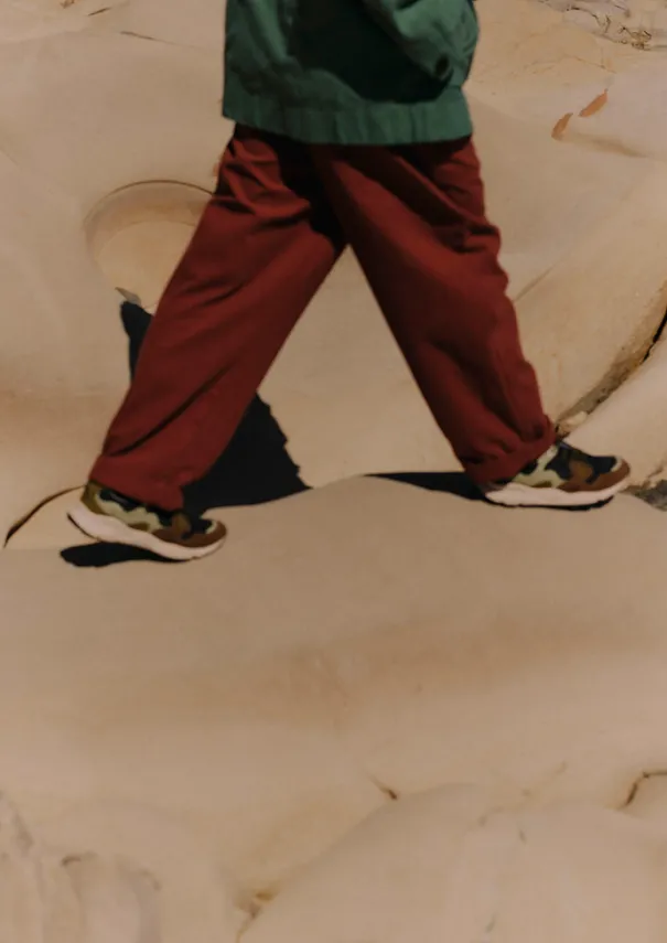 TOAST Workwear|Trousers*Bill Cotton Wide Leg Trousers