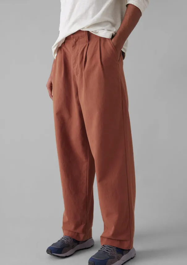 TOAST Workwear|Trousers*Bill Cotton Wide Leg Trousers