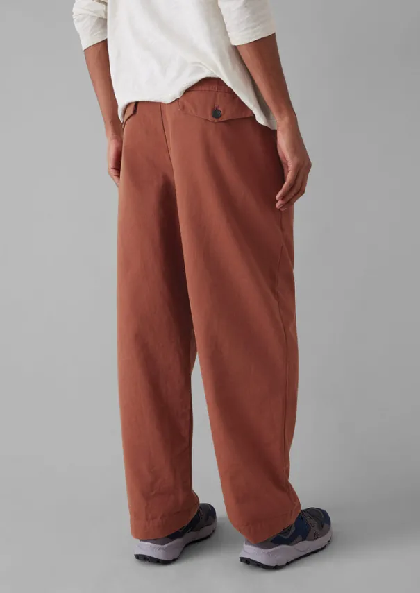 TOAST Workwear|Trousers*Bill Cotton Wide Leg Trousers