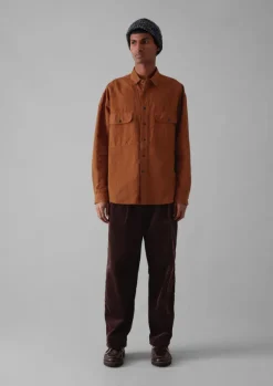 TOAST Cord|Trousers*Bill Organic Cord Wide Leg Trousers