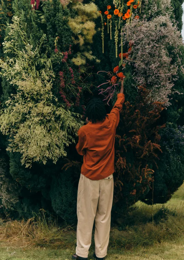 TOAST Cord|Trousers*Bill Organic Cord Wide Leg Trousers