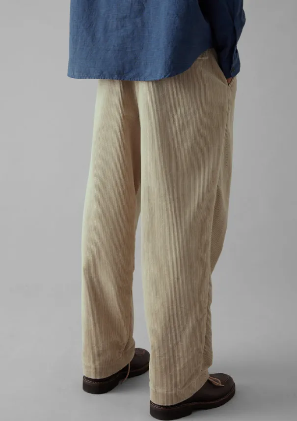 TOAST Cord|Trousers*Bill Organic Cord Wide Leg Trousers