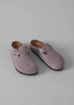 Women TOAST Shoes|Slippers*Birkenstock Boston Suede Clogs