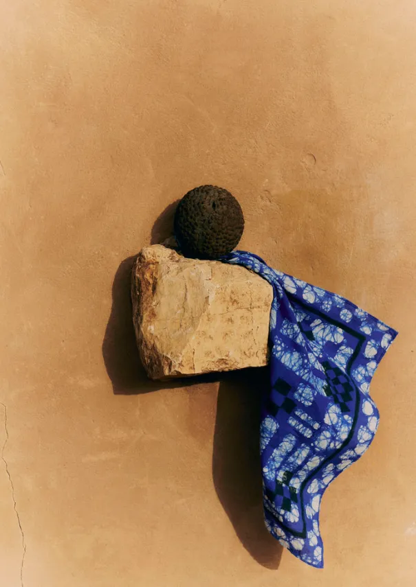 Women TOAST Hats, Scarves & Gloves*Block Print Batik Bandana