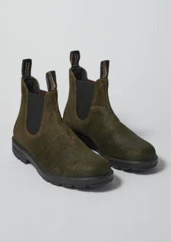 TOAST Boots*Blundstone Waxed Suede Chelsea Boots