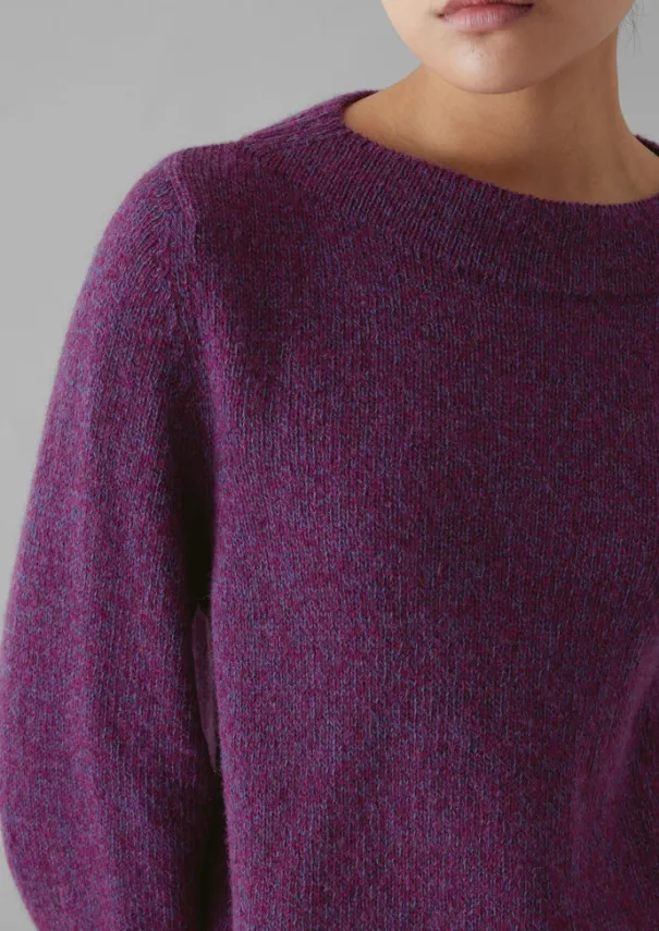 Women TOAST Knitwear*Boat Neck Wool Sweater