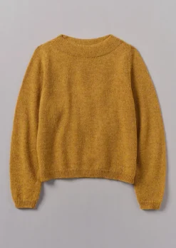Women TOAST Knitwear*Boat Neck Wool Sweater