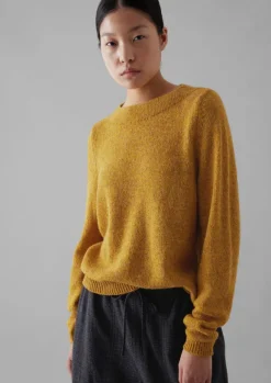 Women TOAST Knitwear*Boat Neck Wool Sweater