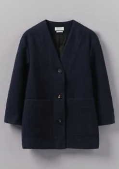 Women TOAST Coats & Jackets*Boiled Wool Short Coat
