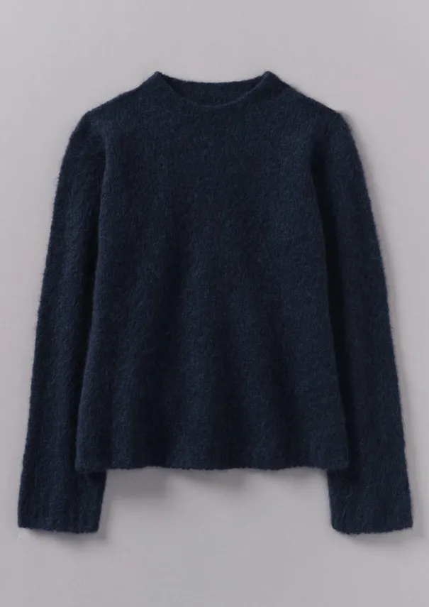 Women TOAST Knitwear*Brushed Alpaca High Neck Sweater