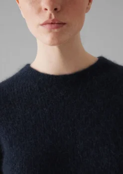 Women TOAST Knitwear*Brushed Alpaca High Neck Sweater