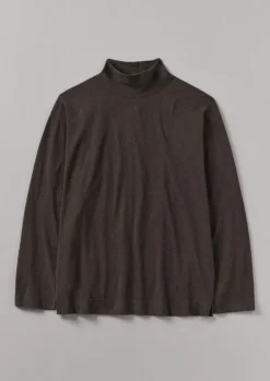 TOAST Loungewear|Tops & Tees*Brushed Cotton High Neck Lounge Top