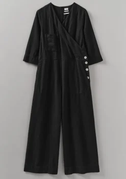 Women TOAST Linen|Loungewear*Brushed Cotton Linen Herringbone Jumpsuit