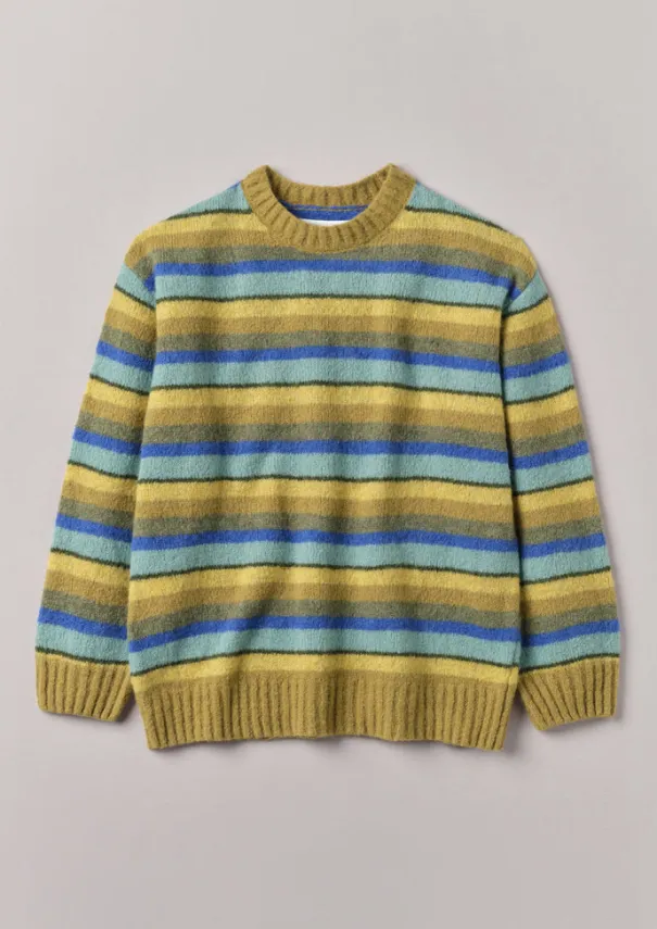 TOAST Knitwear*Brushed Stripe Sweater