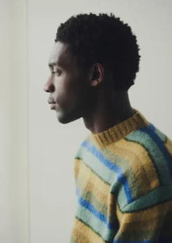 TOAST Knitwear*Brushed Stripe Sweater