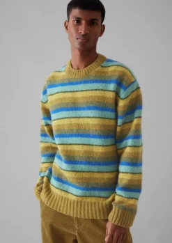 TOAST Knitwear*Brushed Stripe Sweater