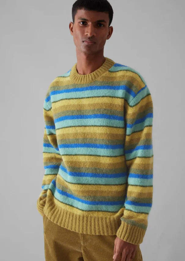 TOAST Knitwear*Brushed Stripe Sweater