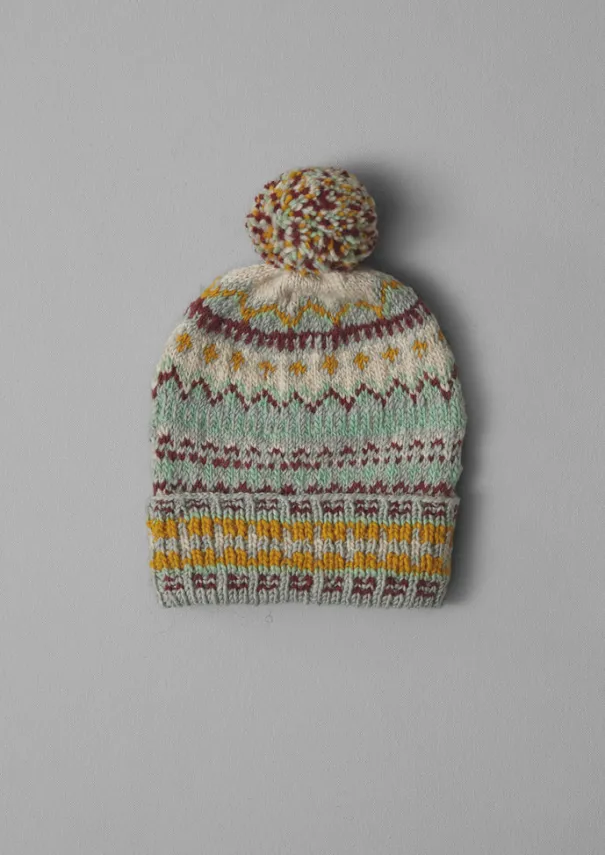 TOAST Hats, Scarves & Gloves*Chamula Hand Knit Fair Isle Hat