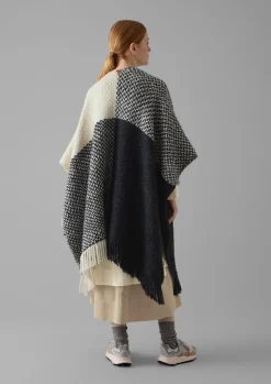 Women TOAST Hats, Scarves & Gloves|Knitwear*Check Merino Blend Wrap