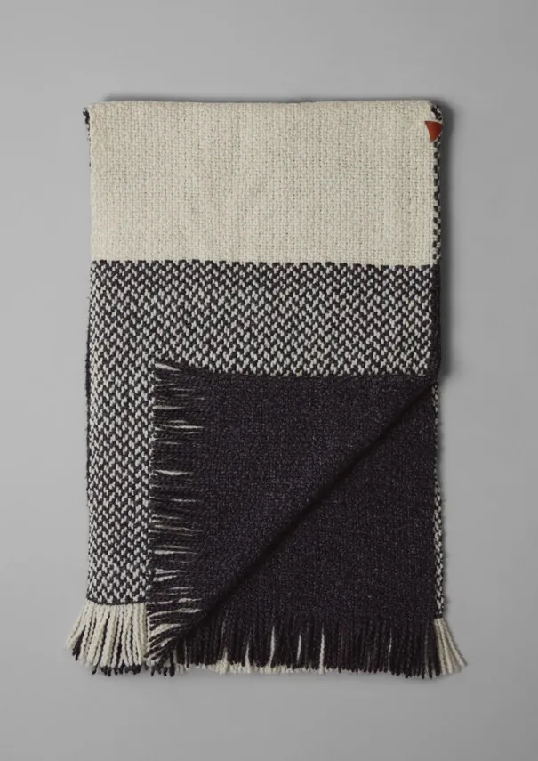 Women TOAST Hats, Scarves & Gloves|Knitwear*Check Merino Blend Wrap