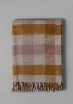 TOAST Textiles|Blankets & Throws*Chevron Check Wool Blanket