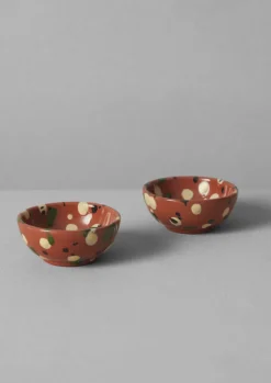 TOAST Ceramics|Tableware*Cortona Splatter Pinch Pot Set