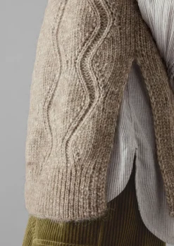 Women TOAST Knitwear*Cotton Alpaca Reverse Cable Tank