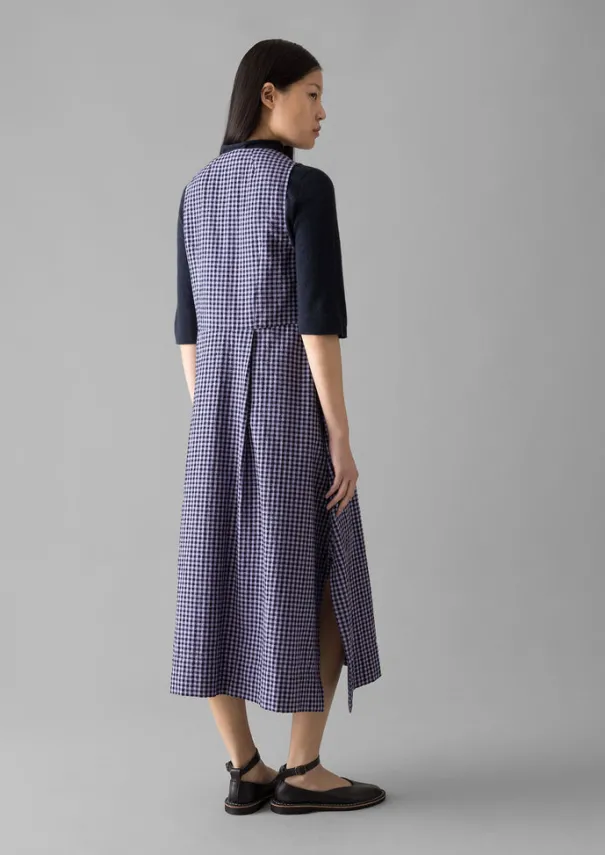 Women TOAST Dresses*Cotton Gingham Seersucker Dress