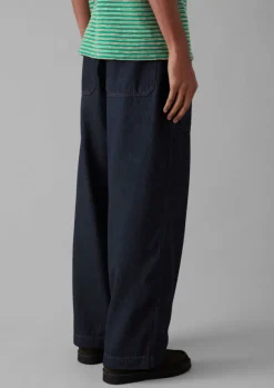 TOAST Denim|Trousers*Cotton Hemp Denim Cargo Trousers