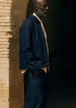 TOAST Denim|Workwear*Cotton Hemp Denim Jacket