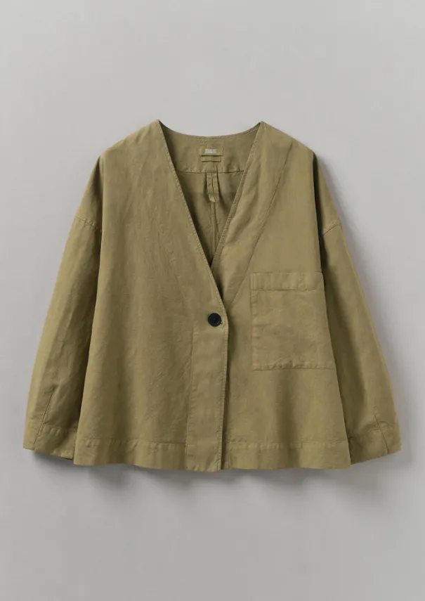 Women TOAST Linen|Coats & Jackets*Cotton Linen Wrap Jacket