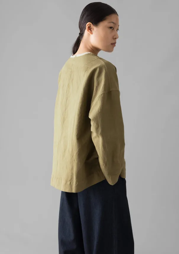 Women TOAST Linen|Coats & Jackets*Cotton Linen Wrap Jacket