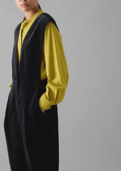 Women TOAST Velvet|Jumpsuits*Cotton Velvet Pinafore Jumpsuit